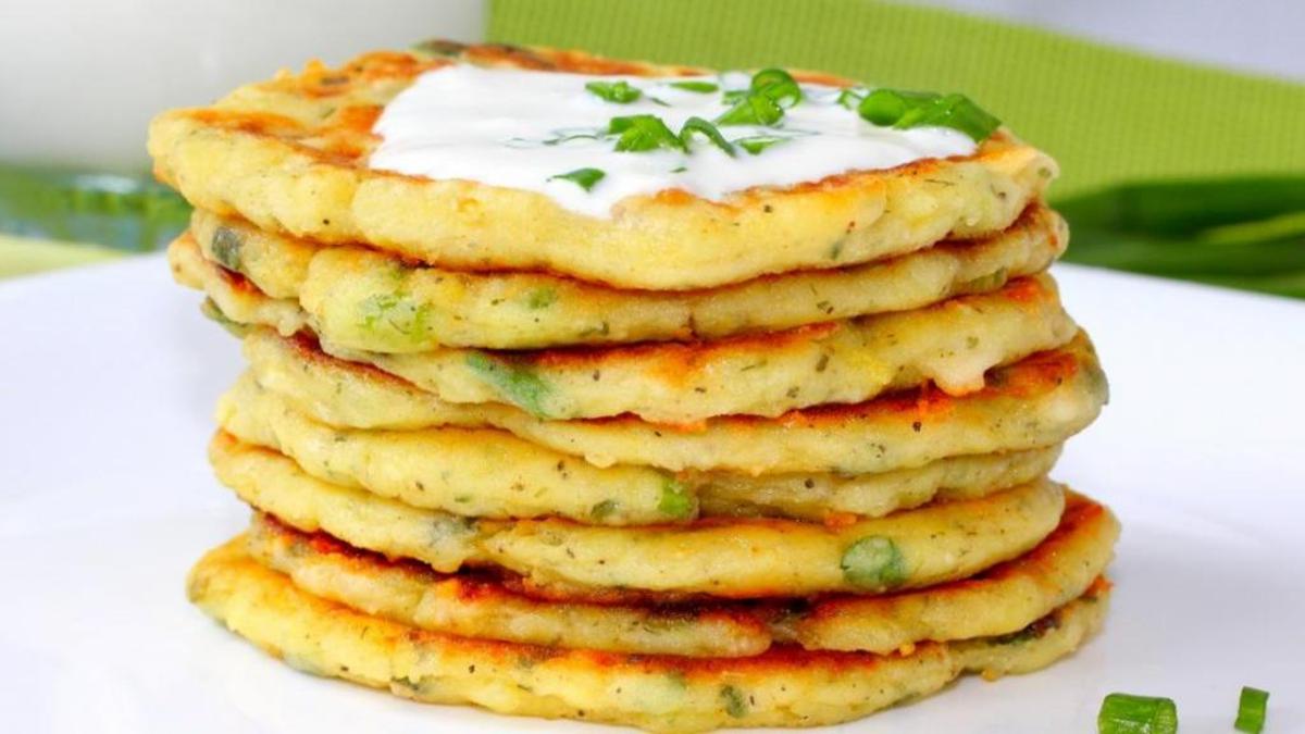 طرز تهیه پنکیک سیب زمینی یا کارتوفل